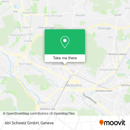 Abl Schweiz GmbH map