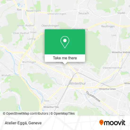 Atelier-Eggä map