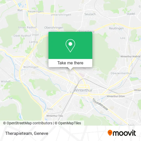 Therapieteam map