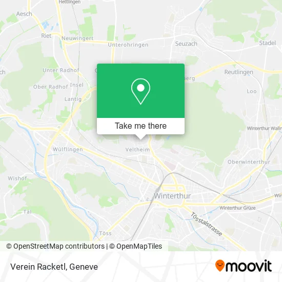 Verein Racketl map