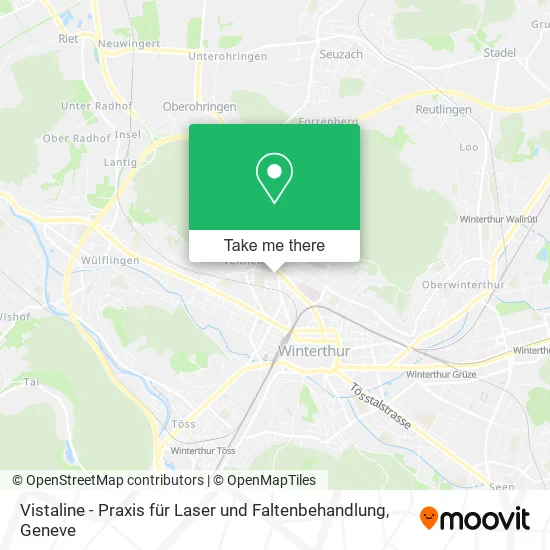 Vistaline - Praxis für Laser und Faltenbehandlung map