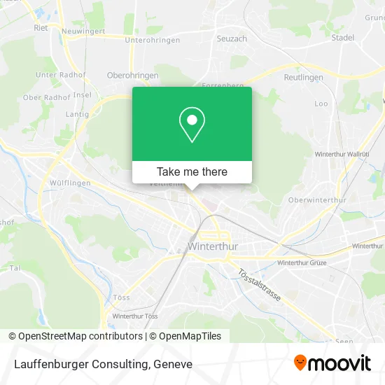 Lauffenburger Consulting map