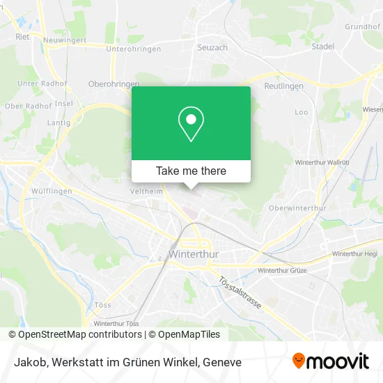 Jakob, Werkstatt im Grünen Winkel map