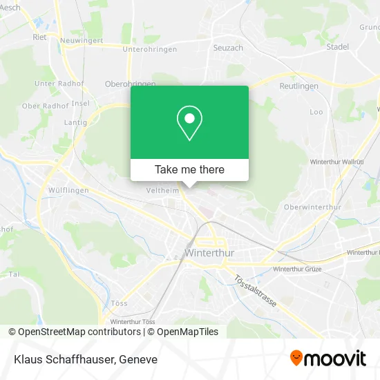 Klaus Schaffhauser map