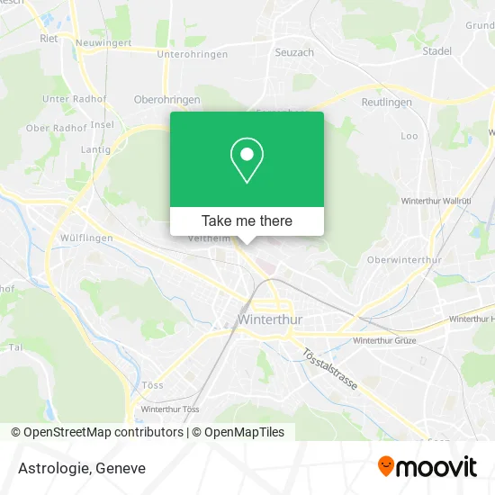 Astrologie map