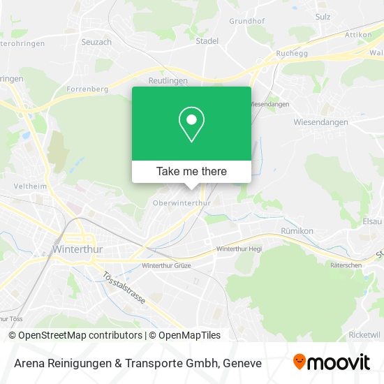Arena Reinigungen & Transporte Gmbh map