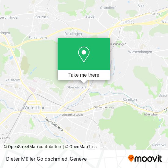Dieter Müller Goldschmied map