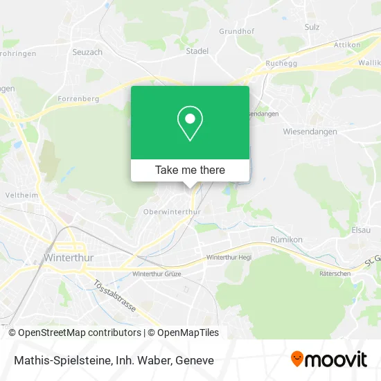 Mathis-Spielsteine, Inh. Waber map