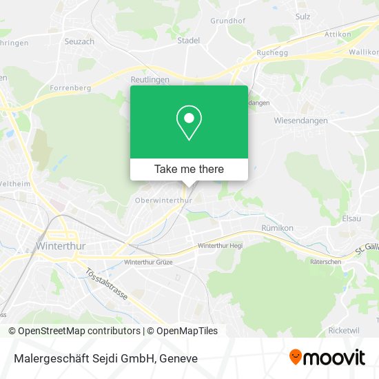 Malergeschäft Sejdi GmbH map