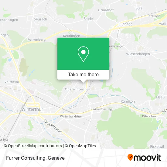 Furrer Consulting map