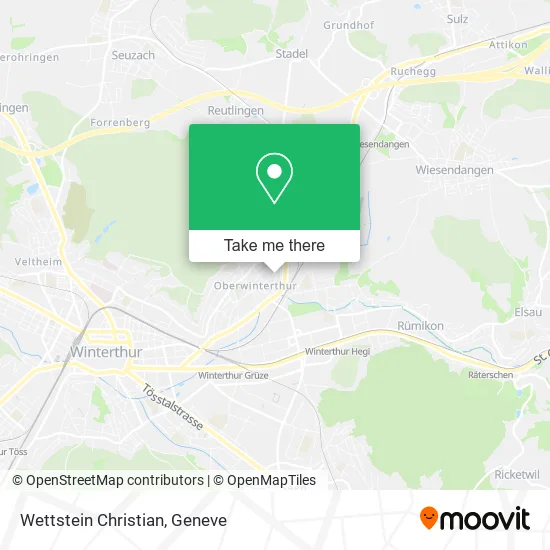 Wettstein Christian map