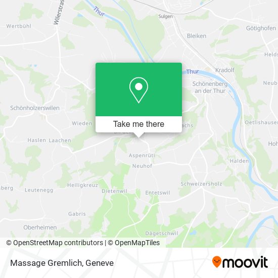 Massage Gremlich map