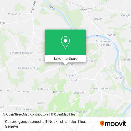 Käsereigenossenschaft Neukirch an der Thur map
