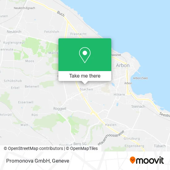 Promonova GmbH map