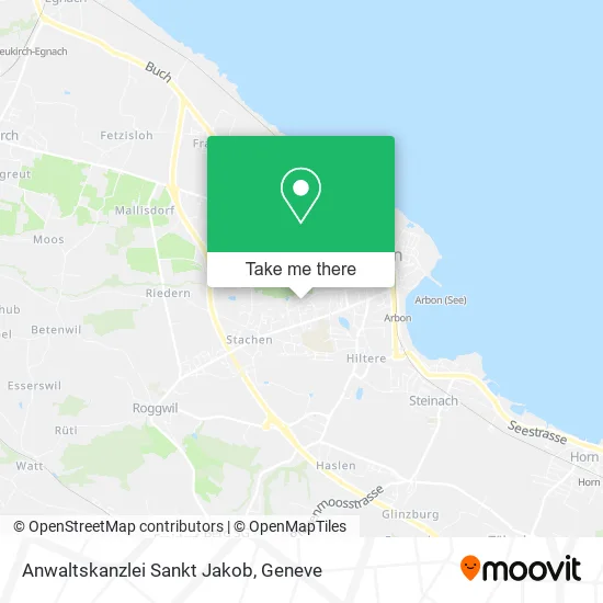 Anwaltskanzlei Sankt Jakob map