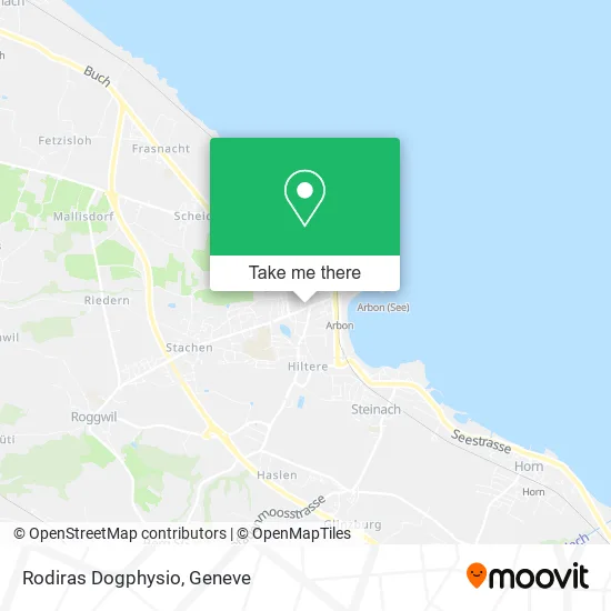 Rodiras Dogphysio map