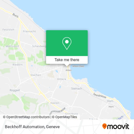 Beckhoff Automation map