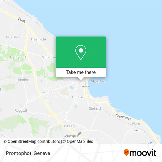Prontophot map