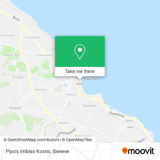 Pipo's Imbiss Kostic map