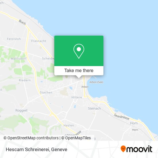 Hescam Schreinerei map
