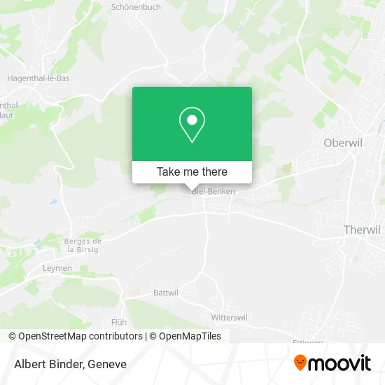 Albert Binder map