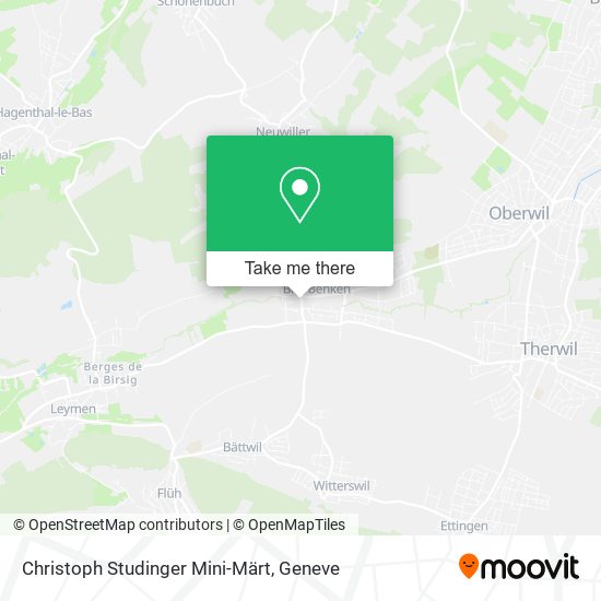 Christoph Studinger Mini-Märt map