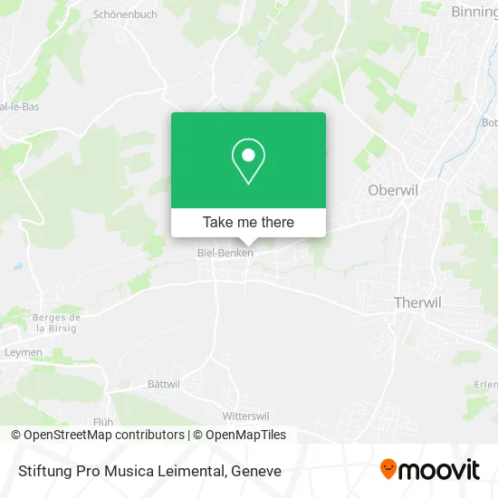 Stiftung Pro Musica Leimental map