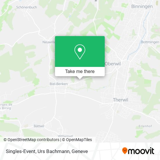 Singles-Event, Urs Bachmann map