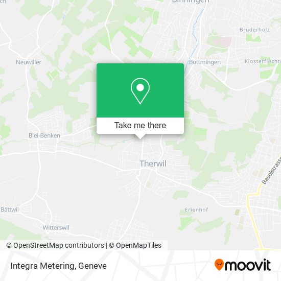 Integra Metering map