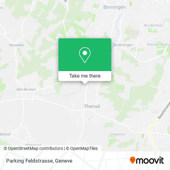 Parking Feldstrasse map