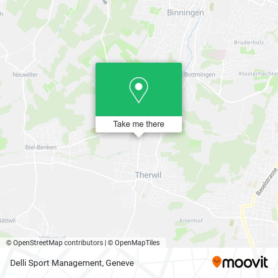 Delli Sport Management map