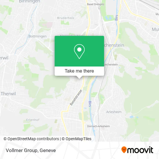 Vollmer Group map