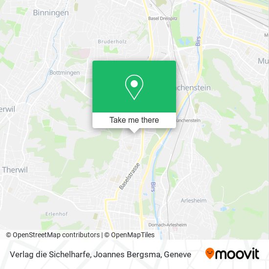 Verlag die Sichelharfe, Joannes Bergsma map