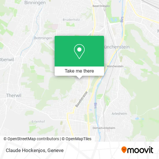 Claude Hockenjos map
