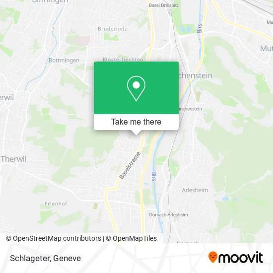 Schlageter map
