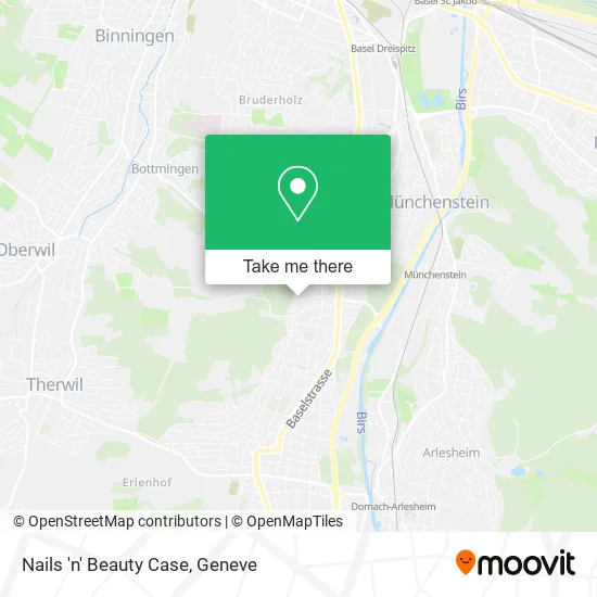 Nails 'n' Beauty Case map