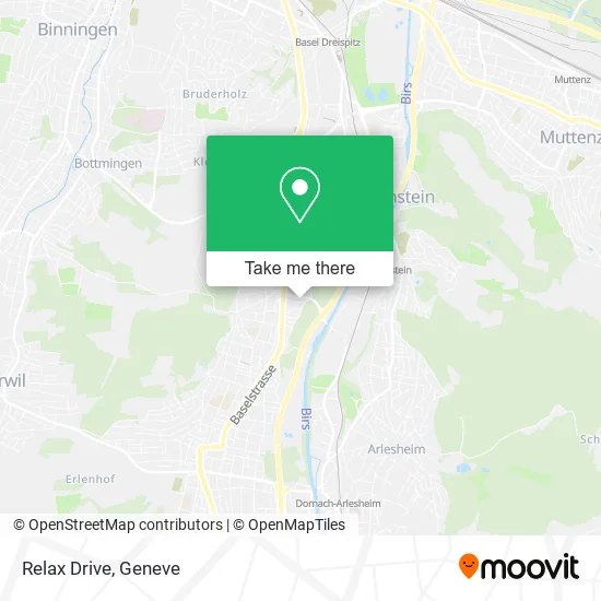 Relax Drive map