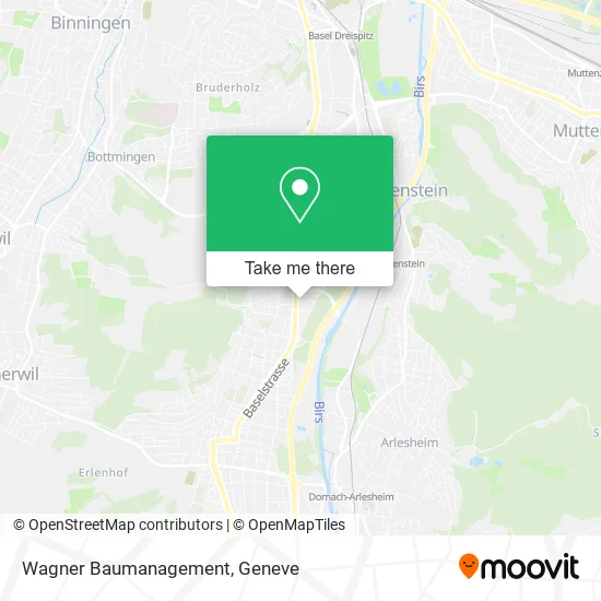 Wagner Baumanagement map