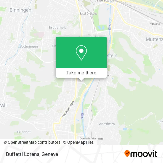 Buffetti Lorena map