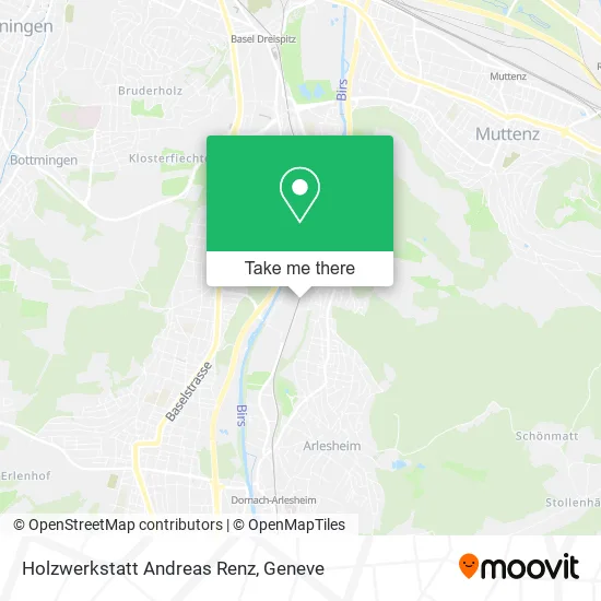 Holzwerkstatt Andreas Renz map