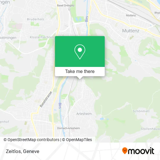 Zeitlos map