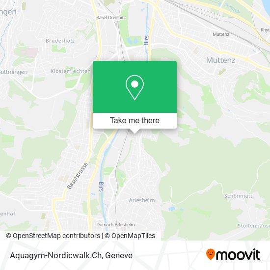Aquagym-Nordicwalk.Ch map
