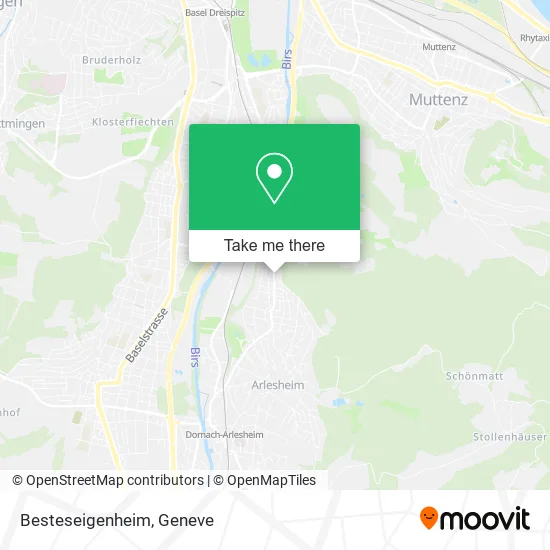 Besteseigenheim map