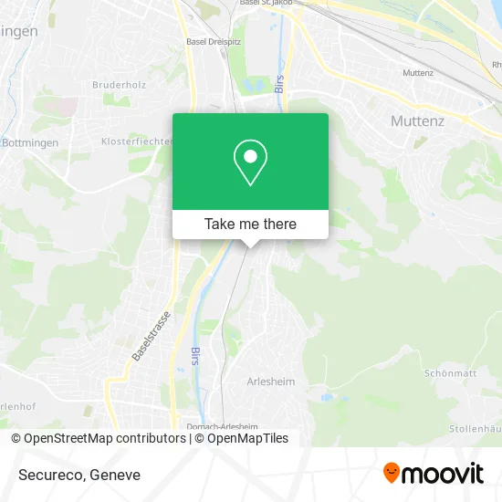 Secureco map