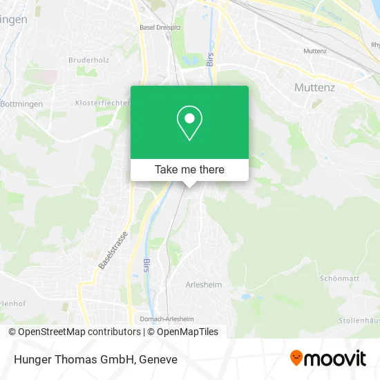 Hunger Thomas GmbH map