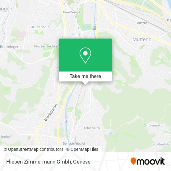 Fliesen Zimmermann Gmbh map