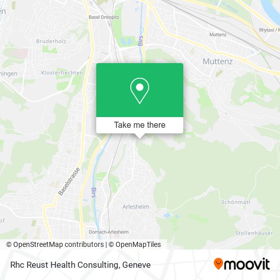 Rhc Reust Health Consulting map