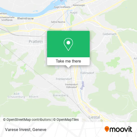 Varese Invest map
