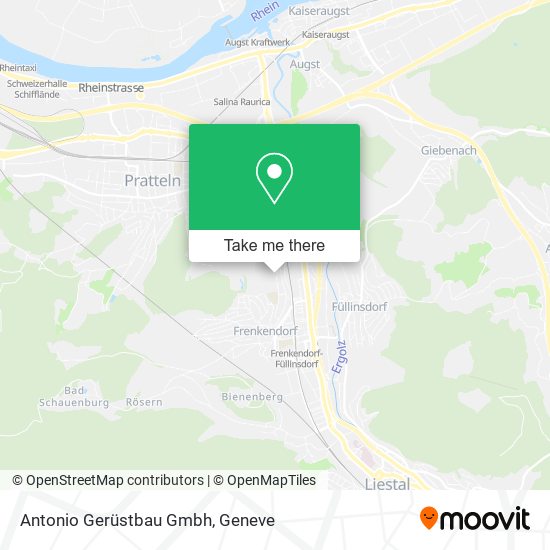 Antonio Gerüstbau Gmbh map