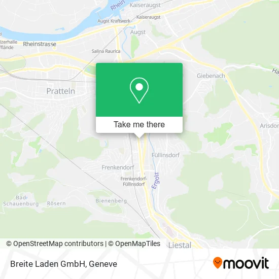 Breite Laden GmbH map